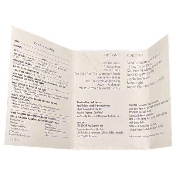 NEW England Christmas The Warmth and Charm of Yuletide Past Cassette Brentwood M - Picture 4 of 7